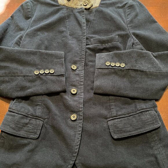 J CREW "OLD SCHOOL" BRUSHED COTTON JACKET SIZE M - Picture 5 of 12
